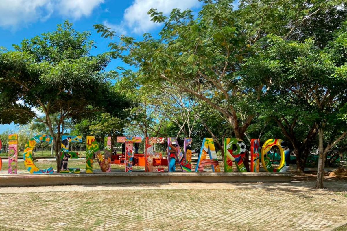 Ciudad del Bicentenario tiene un nuevo atractivo y estrena sus letras