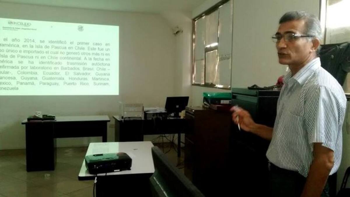 Las autoridades de Salud piden a la comunidad adoptar medidas preventivas para evitar los criaderos de mosquitos. cortesía