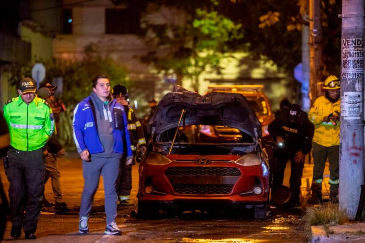 Diez detenidos por carros bombas que explotaron en Quito