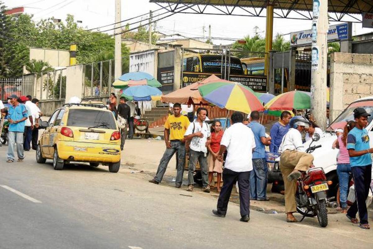 En este sector funcionan unas 5 empresas de transporte intermunicipales e interdepartamentales, usuarios y transportadores pidieron mayor vigilancia en la zona.