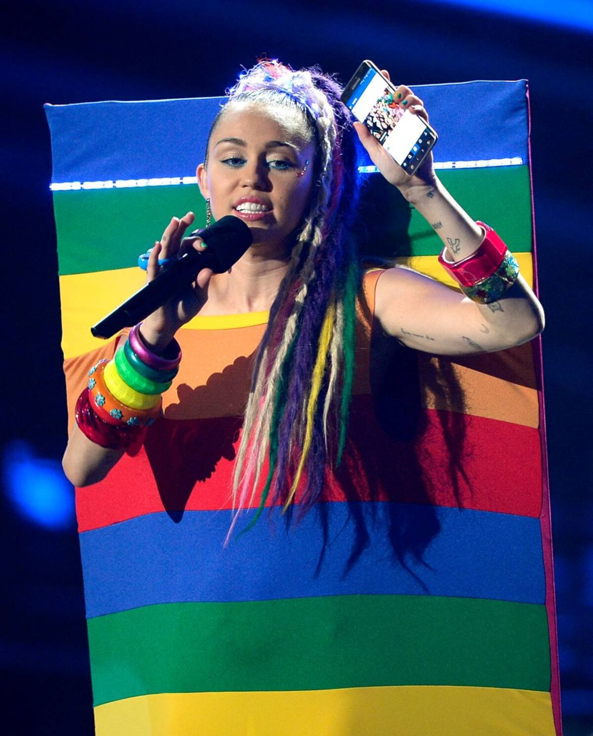 Miley Cyrus. AFP KEVORK DJANSEZIAN