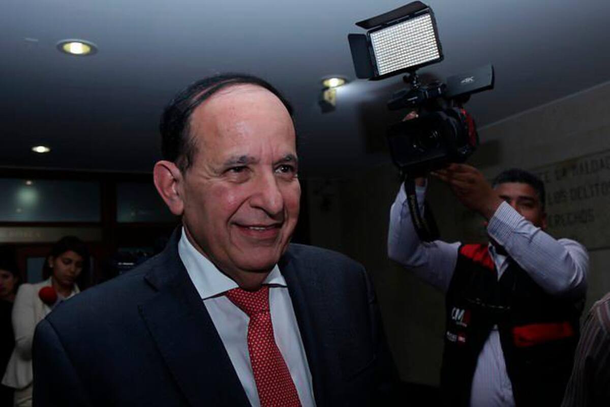 JEP acepta al exsenador Álvaro Ashton