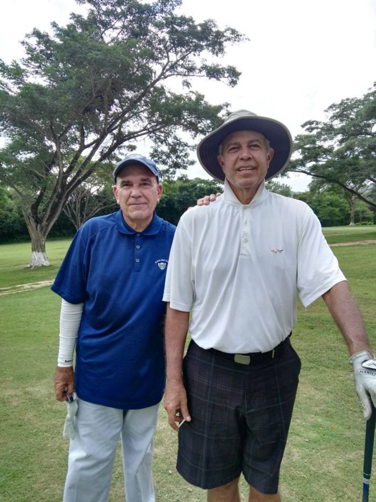 Alfredo Morales y Diego Morales, atracciones del I Torneo Invitacional de Golf. Cortesía