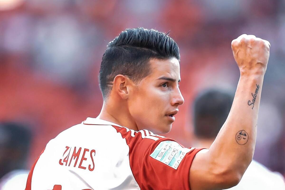 Video: ¡Golazo! de James Rodríguez en victoria del Olympiacos