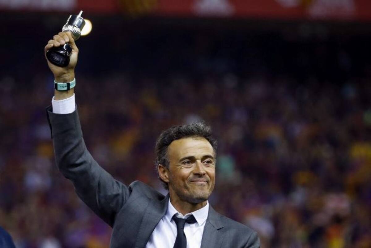 Luis Enrique. EFE Emilio Naranjo