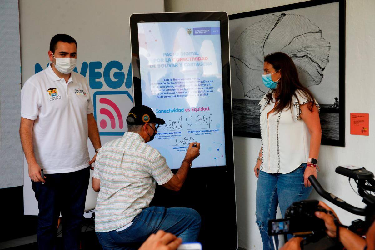 Las acciones del Mintic para conectar el 70% de Bolívar