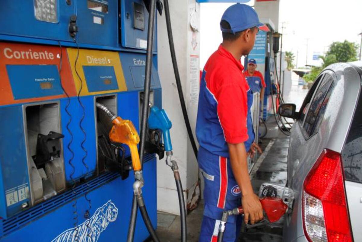La variación en los precios representa un incremento de 1,46% en el precio de la gasolina y de 0,9% en el ACPM. Oscar Diaz Acosta - El Universal