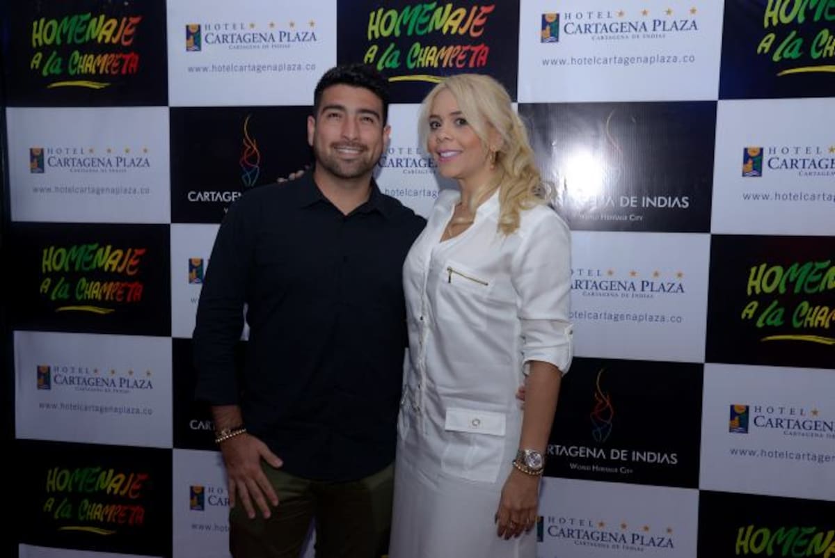 Rubén Salazar e Icelia Newman. Maruja Parra - El Universal
