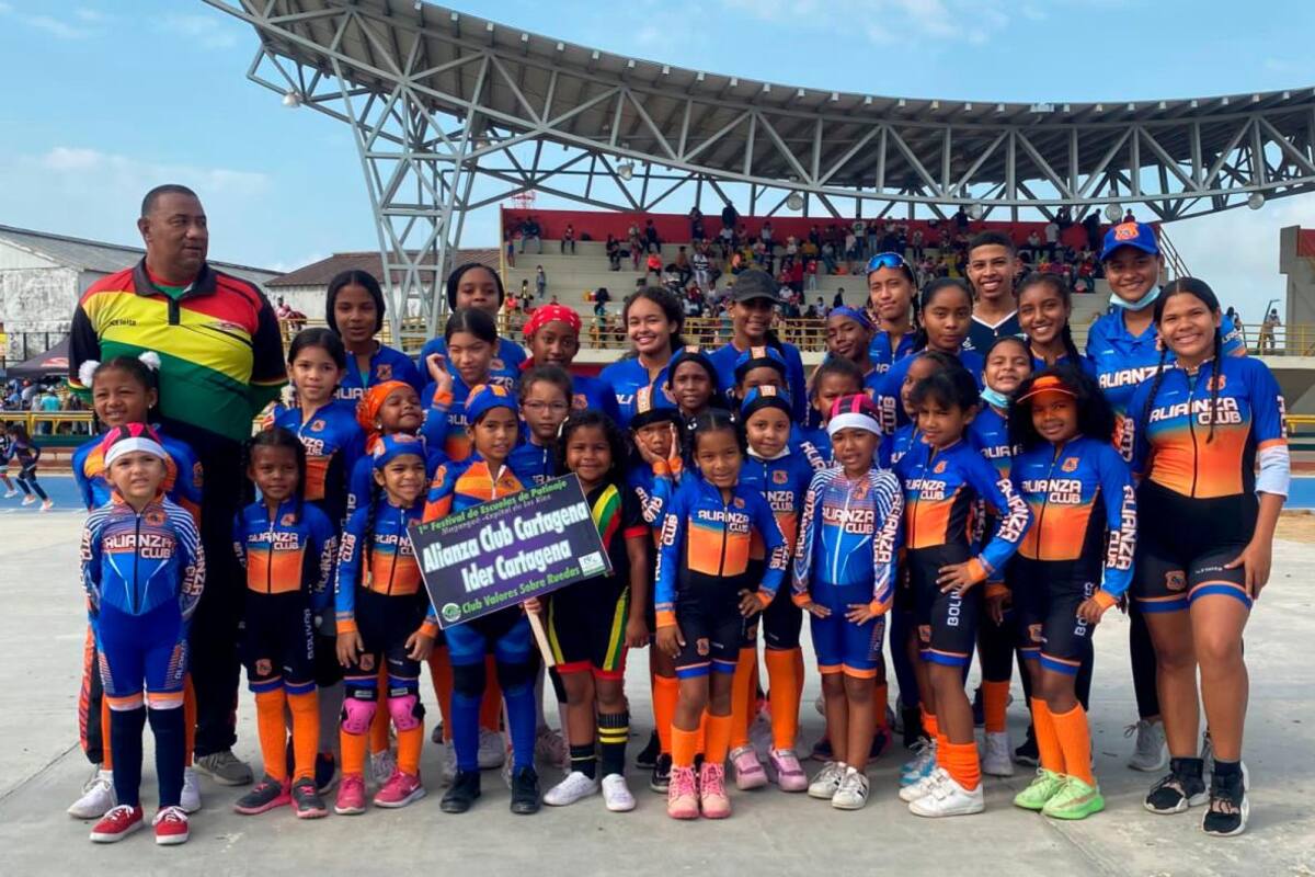 Club Alianza, ganando y sumando experiencia en el patinaje de Bolívar