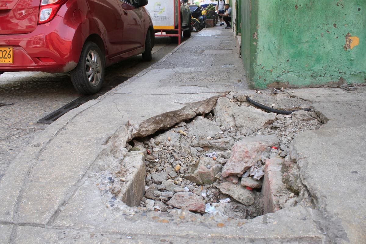 Esquina de la calle El Tablón con Primera de Badillo. //Fotos: Julio Castaño - El Universal