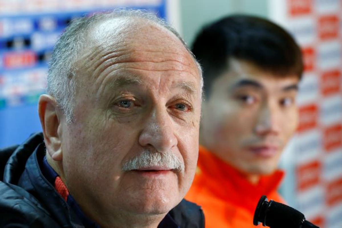 Luiz Felipe Scolari. AP Shizuo Kambayashi