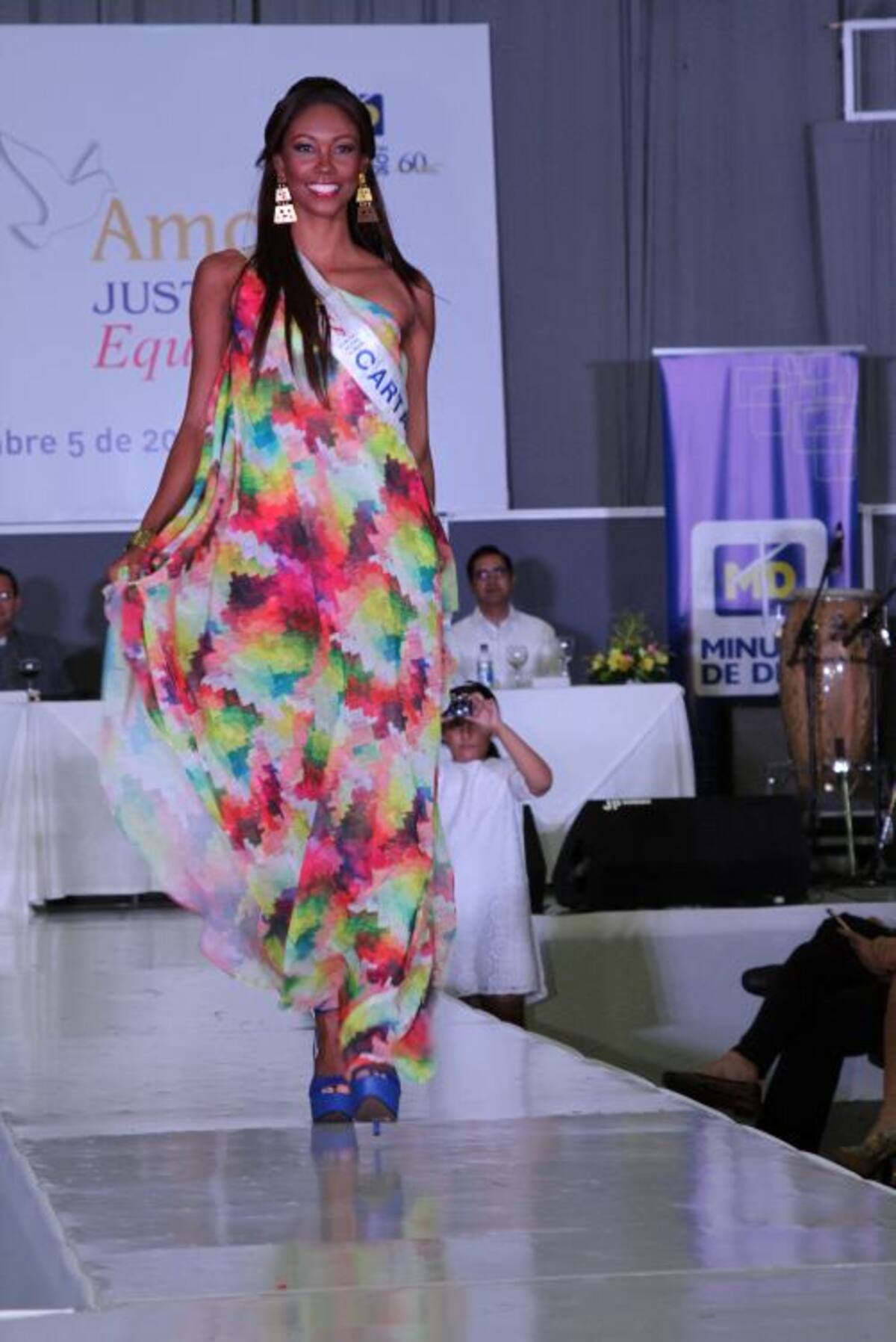 Madelein López, de Cartagena.