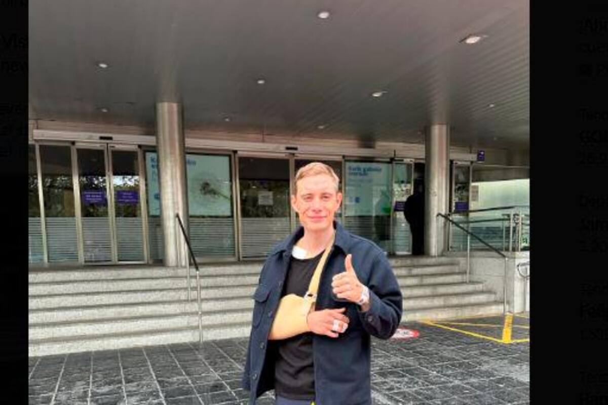 El ciclista Jonas Vingegaard fue dado de alta este martes