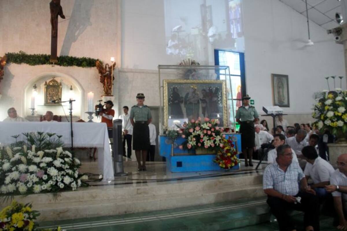 La virgen podrá ser visitada hasta las 12 de la noche de hoy. Mañana viernes las puertas se volverán a abrir a las 6 de la mañana. DANIELA BUELVAS - EL UNIVERSAL