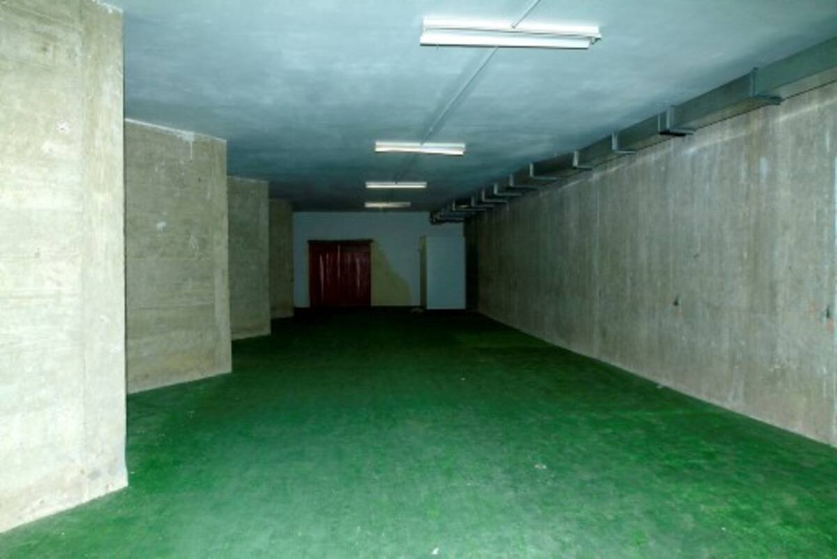 Aspecto de pasillo a uno de los camerinos.