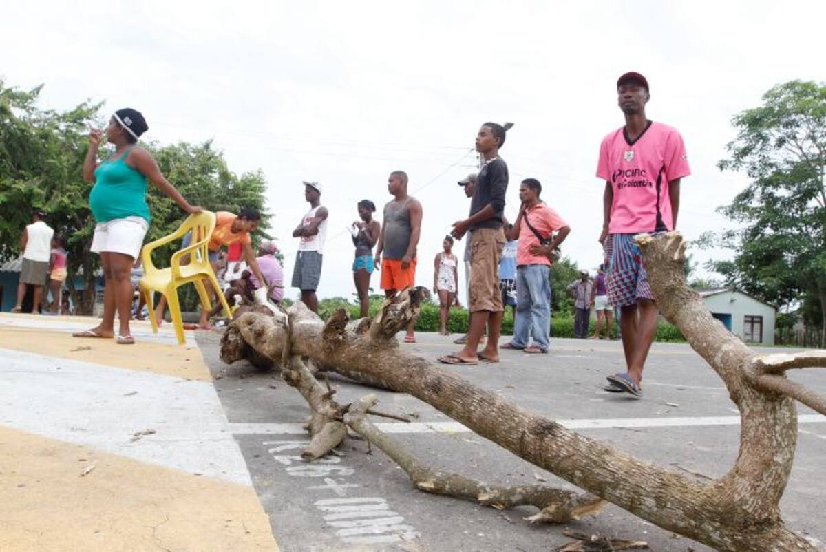 En octubre de 2012 los habitantes de este corregimiento protestaron por retrasos en construcción del colegio de la población. Archivo El Universal