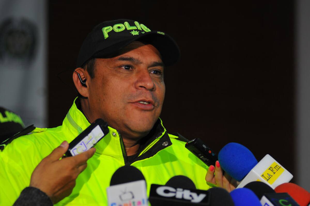 General Humberto Guatibonza, comandante de la Policía Metropolitana de Bogotá. COLPRENSA
