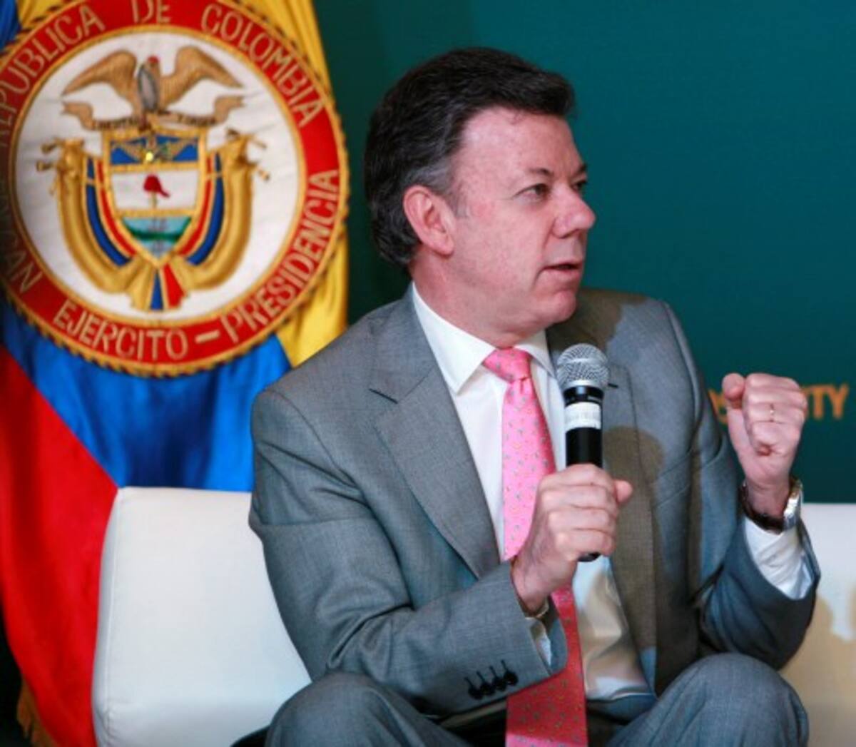 Juan Manuel Santos, presidente de Colombia. COLPRENSA