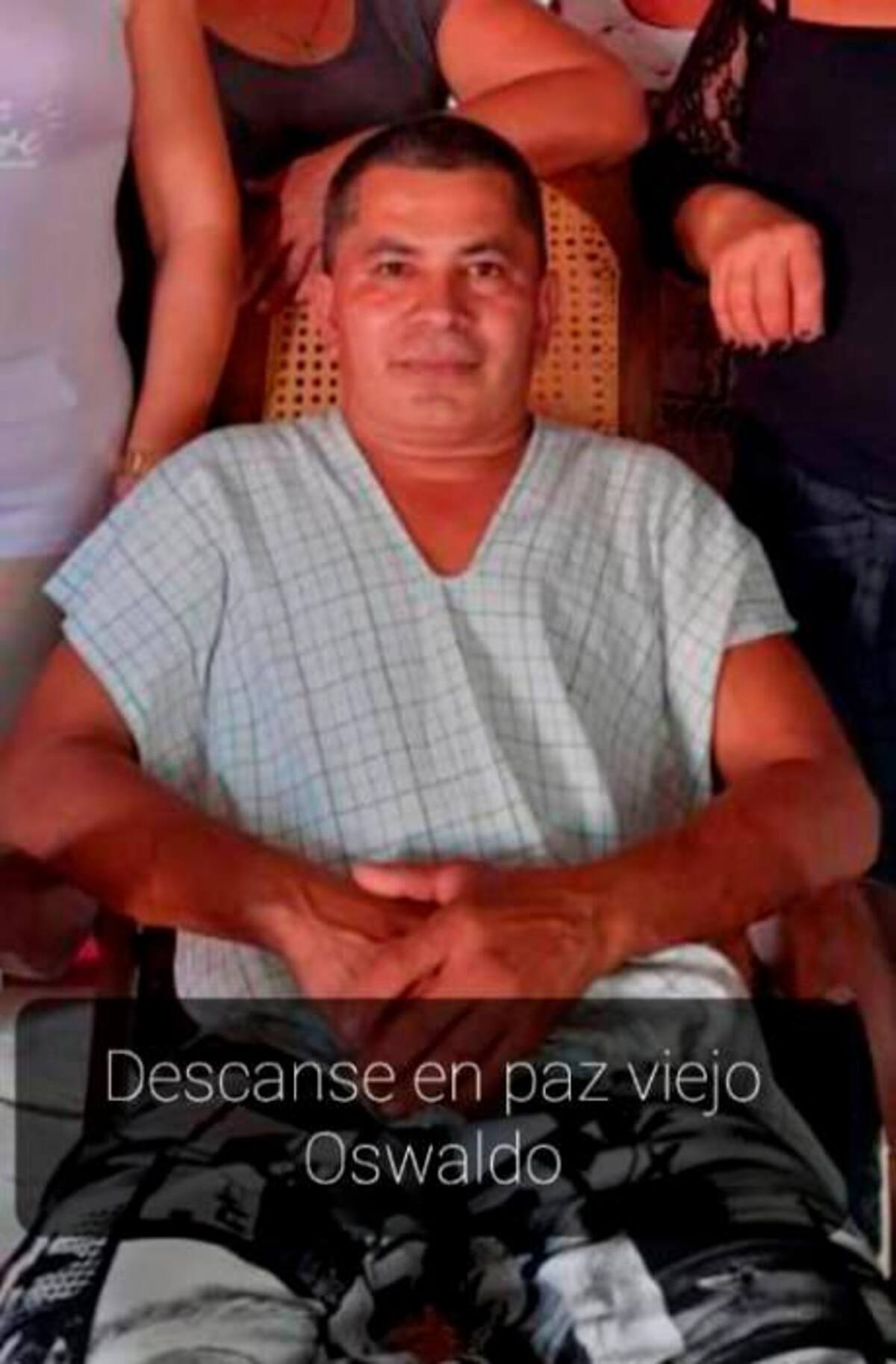 Oswaldo Pérez, líder social asesinado.