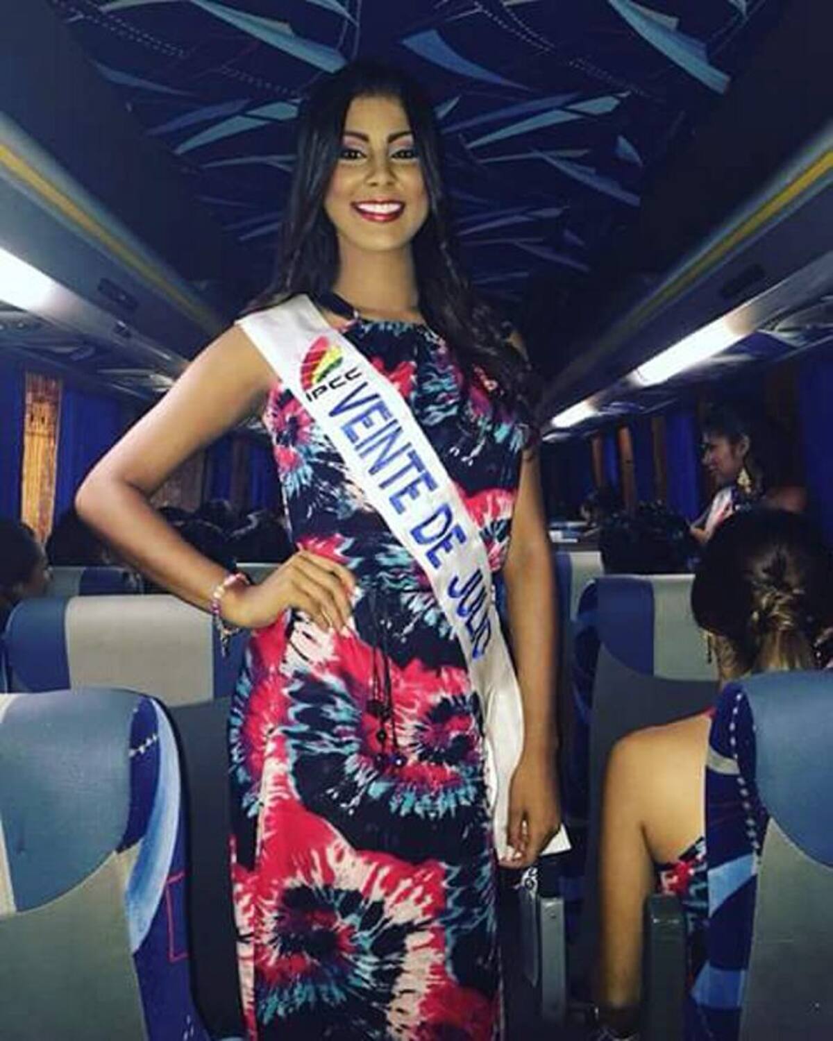 Naomy Ocoró, actual reina de la independencia. Facebook