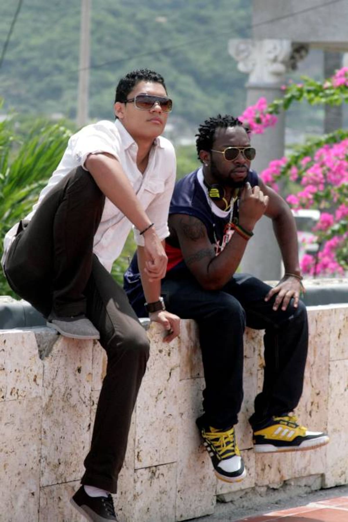Harveys (Izq) y Blow Rasta. DAGOBERTO CABARCAS - EL UNIVERSAL