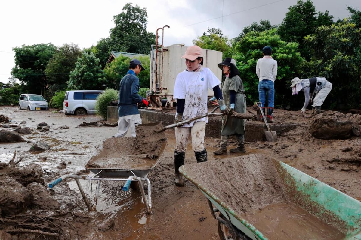 Balance: lluvias en Japón han dejado varios muertos