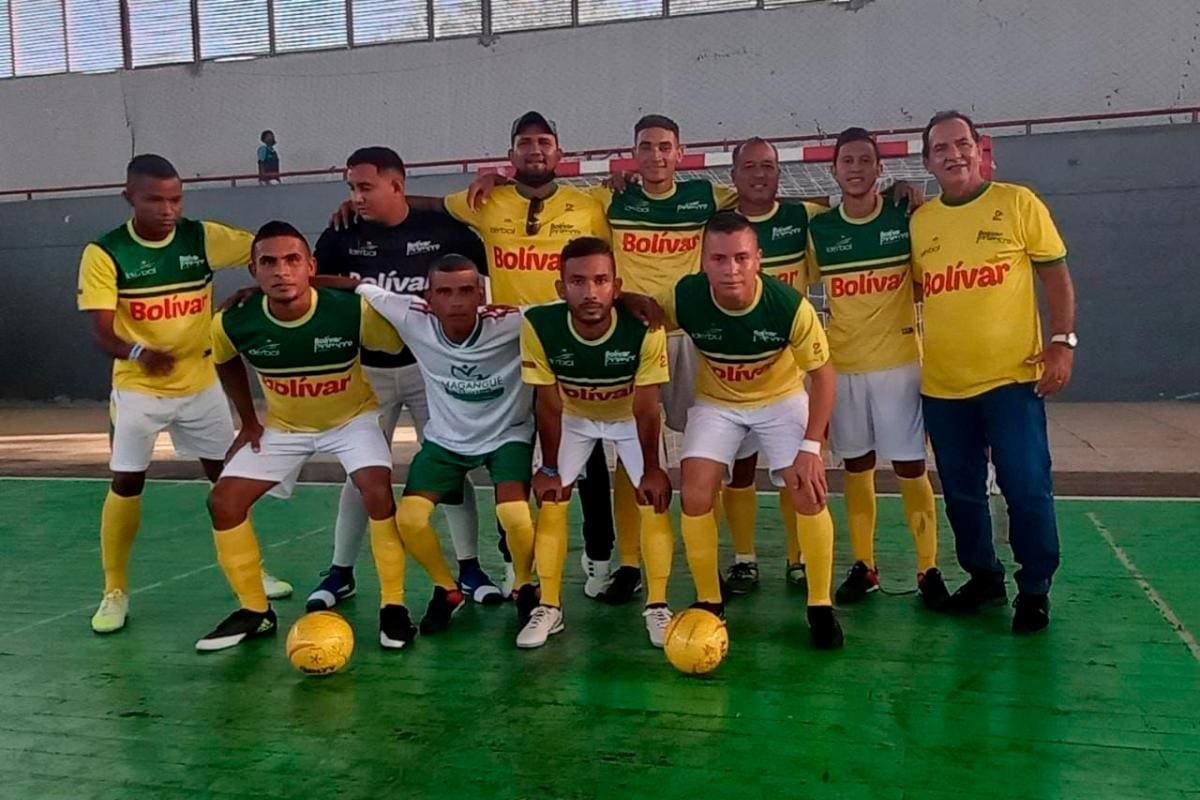 Bolívar, bien en futsalón masculino de Final Nacional de Juegos Comunales