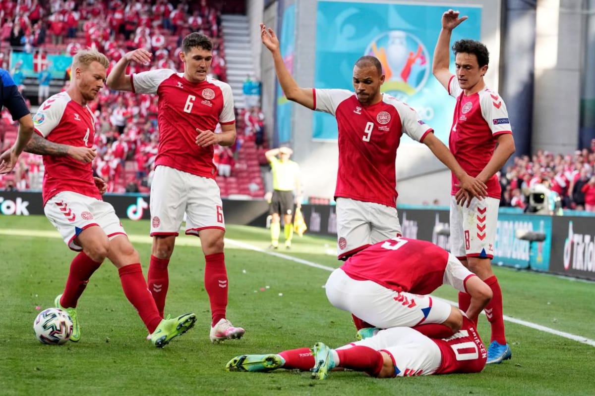 Finlandia congela a una Dinamarca golpeada por el drama del desmayo de Christian Eriksen