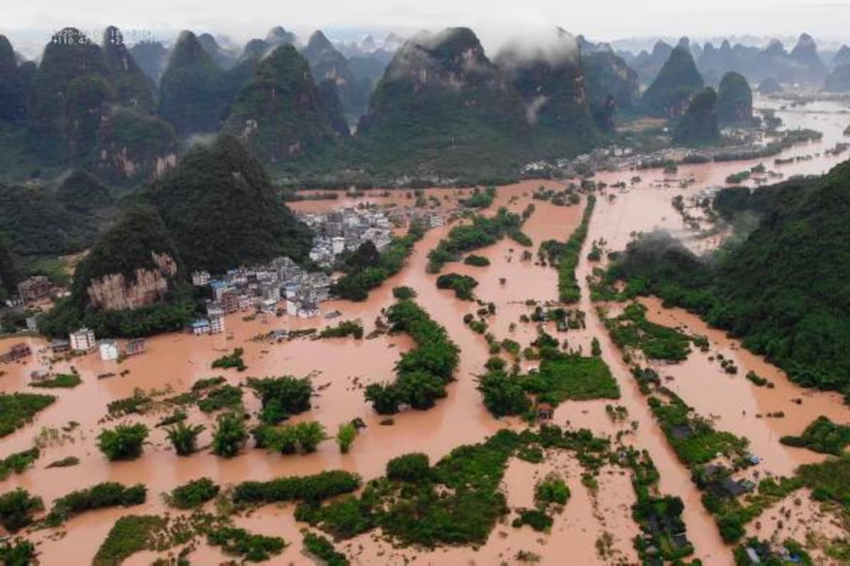 Inundaciones en China dejan 19 muertos y 2,6 millones de afectados