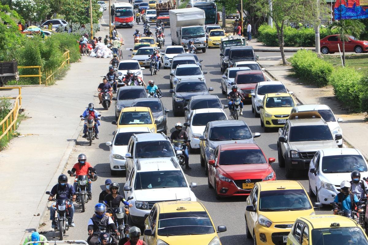 Movilidad en Cartagena: trancones, sin vías y en obras