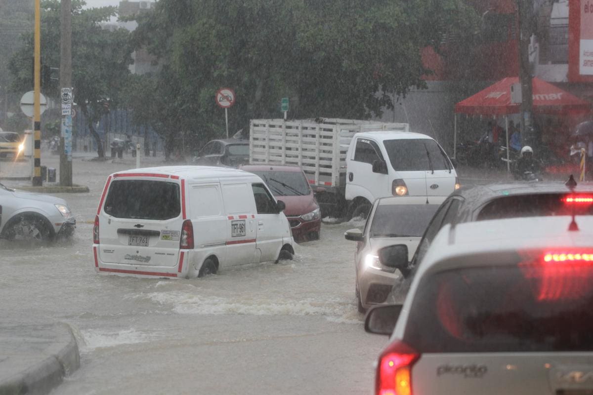Inundaciones en los sectores de Cartagena