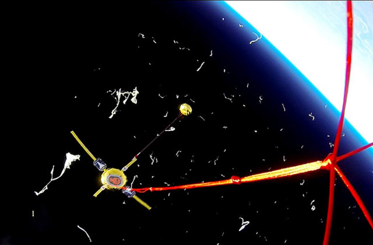 La sonda SUE II en la estratosfera COLPRENSA