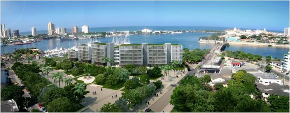 El 12% de los proyectos del país que utilizan la herramienta de certificación de sostenibilidad LEED están en el Caribe. Bolívar, con 15, es el departamento de la región con más proyectos. Archivo.