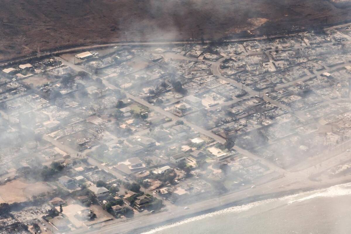 Video: EE.UU. declara situación de desastre en Hawái por los incendios