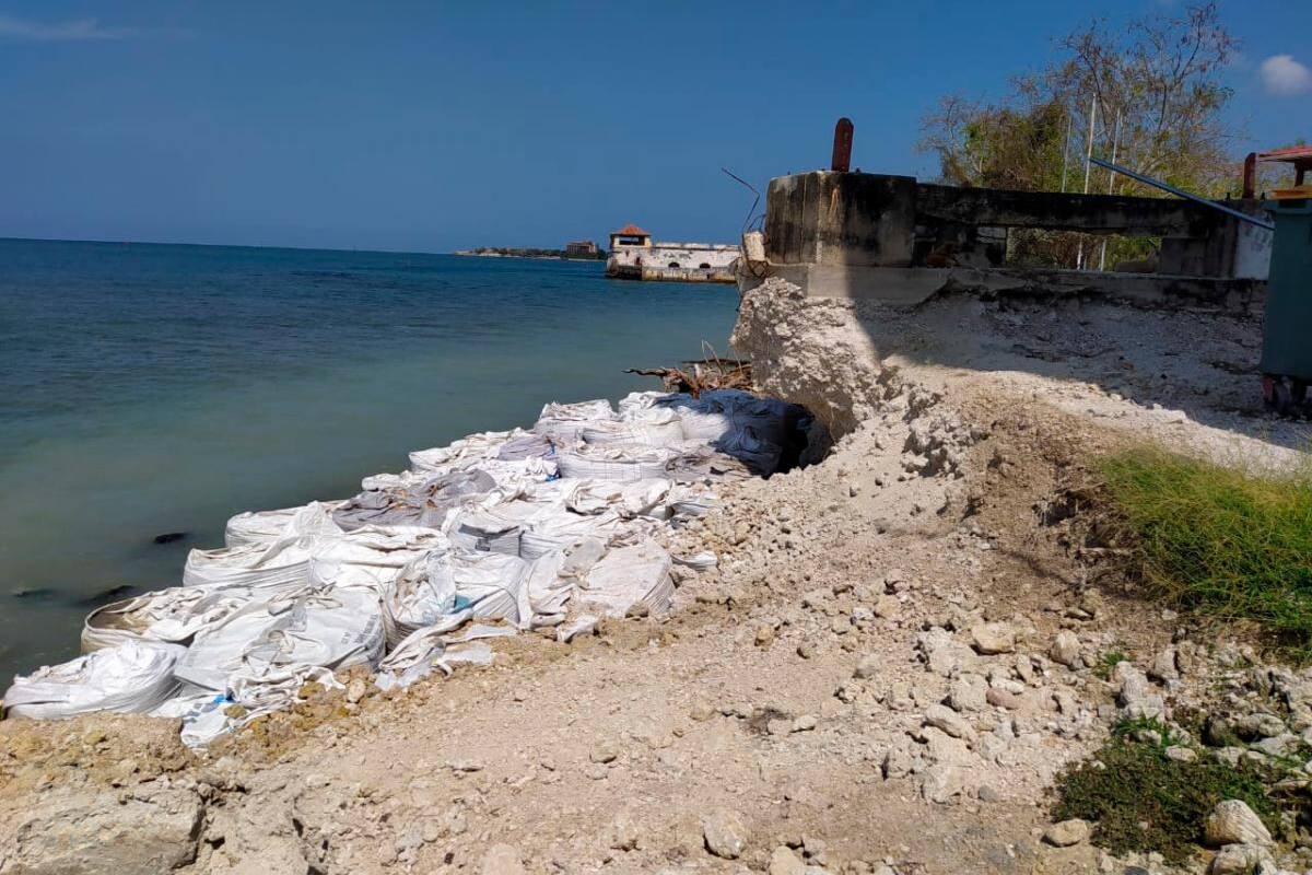 Distrito prorrogó la calamidad pública por erosión costera en Isla Draga