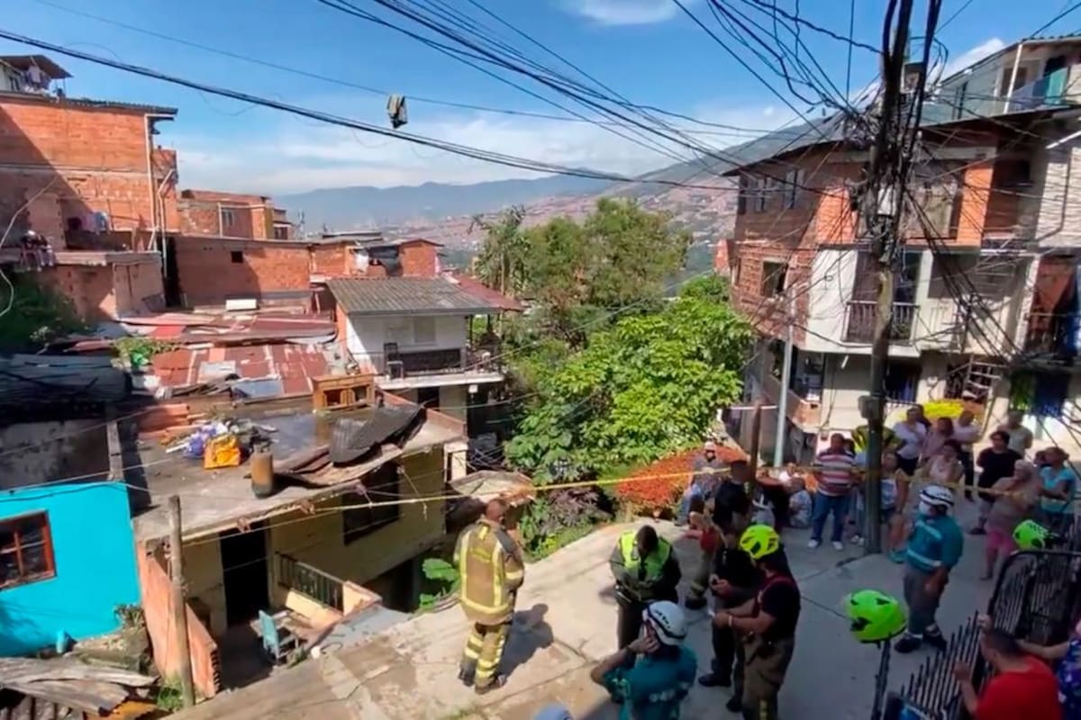 Joven murió en incendio estructural en Medellín