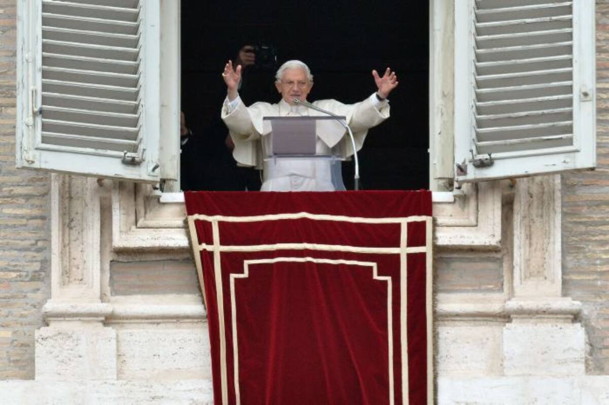 Papa Benedicto XVI. AFP ALBERTO PIZZOLI