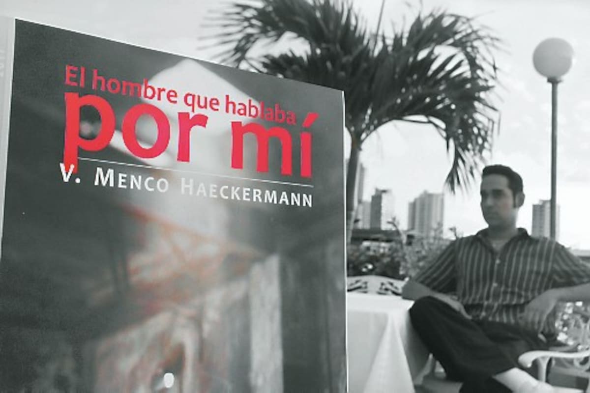 El joven escritor cartagenero Victor Menco Haeckermann. Fotos: Cortesía Rodolfo Lara