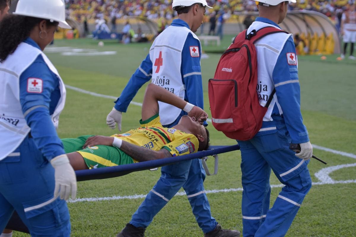 Real Cartagena: ‘Chino’ Sandoval, tres semanas afuera de las canchas