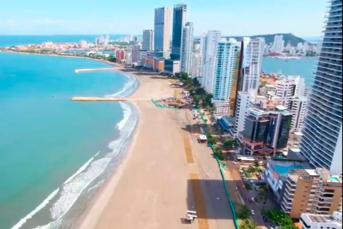¡Atención! Este fin de semana se entregará nueva playa de Bocagrande