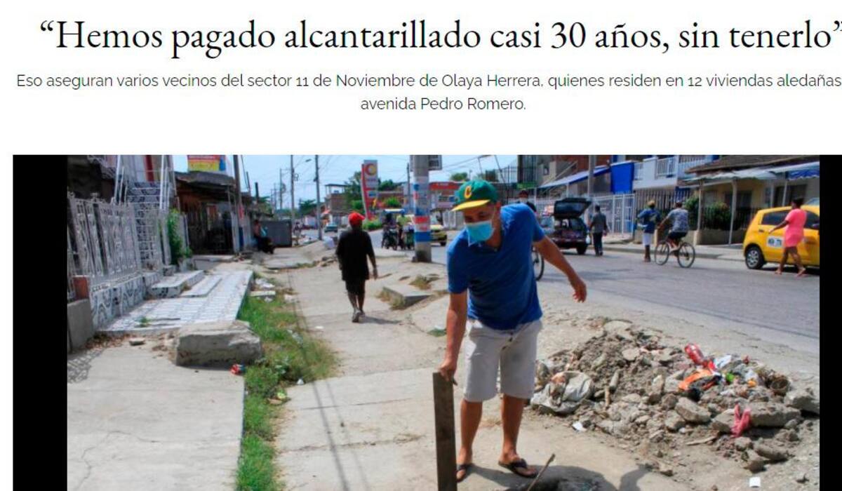 El Universal publicó en mayo de 2020 el drama de las familias afectadas, lo cual sirvió para iniciar las acciones de solución .