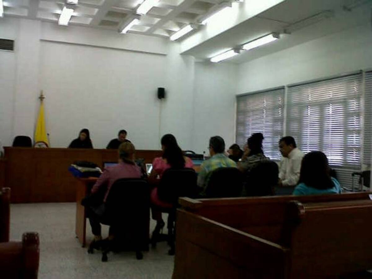 Audiencia de legalización de cargos de alias Juancho Dique. ALEXANDRA CLAVIJO, ELUNIVERSAL.COM.CO