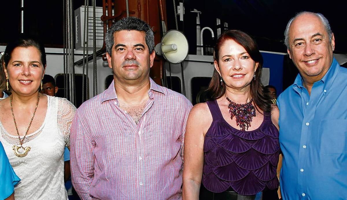 Susana Caldas, Rafael Simón Del Castillo, Chica Morales y Jorge Alberto Durán.