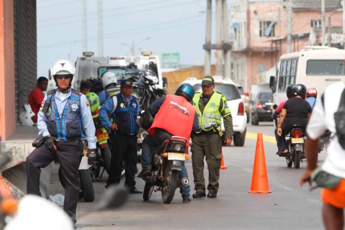 Estas son las placas de motos implicadas en delitos en Cartagena