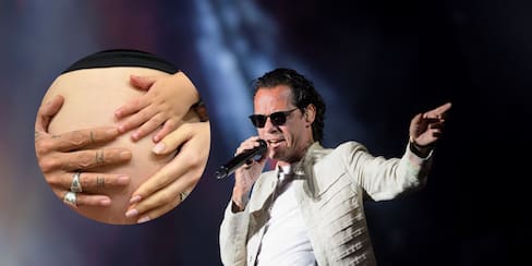 A los 57 años, Marc Anthony espera otro hijo junto a Nadia Ferreira