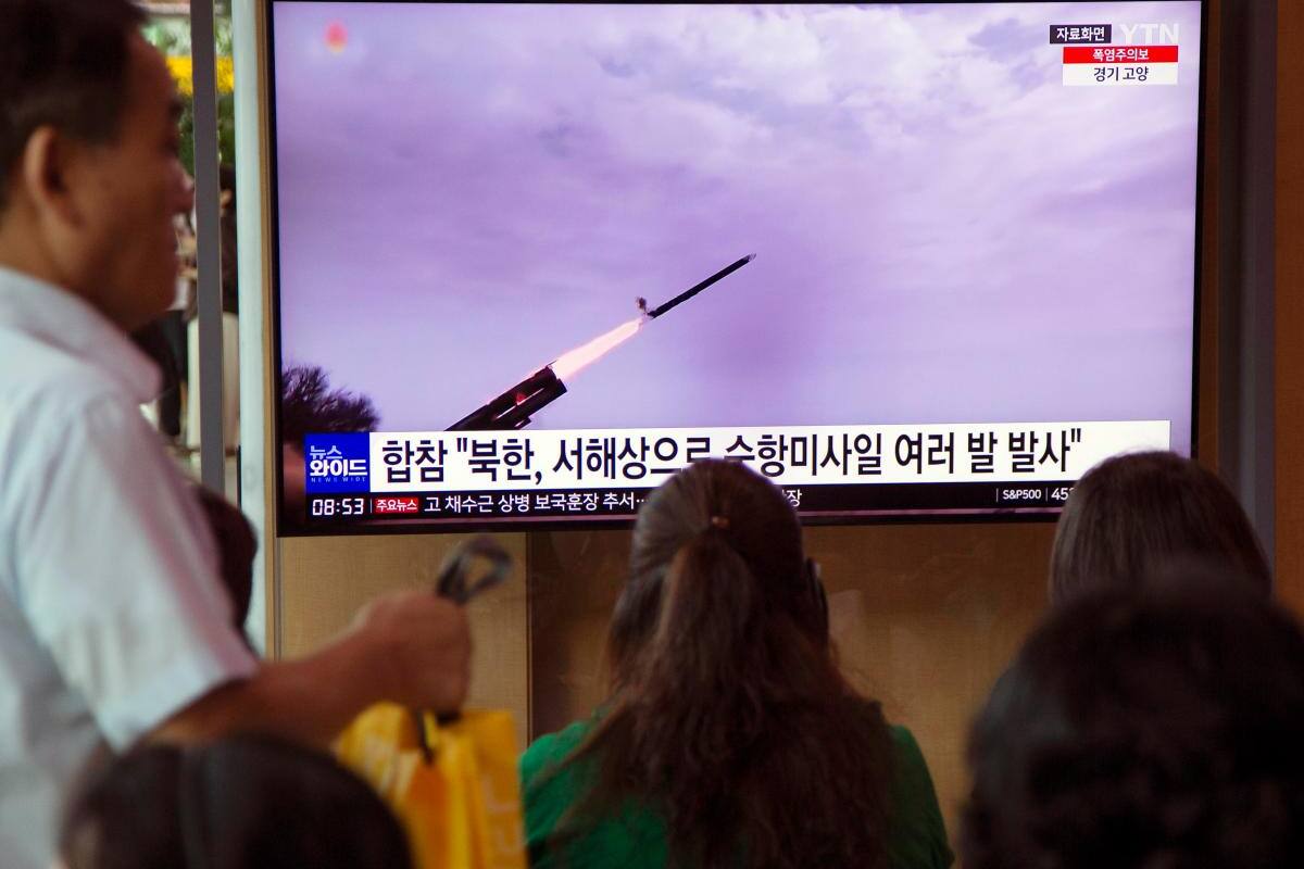 Corea del Norte lanza misil balístico no identificado al mar de Japón