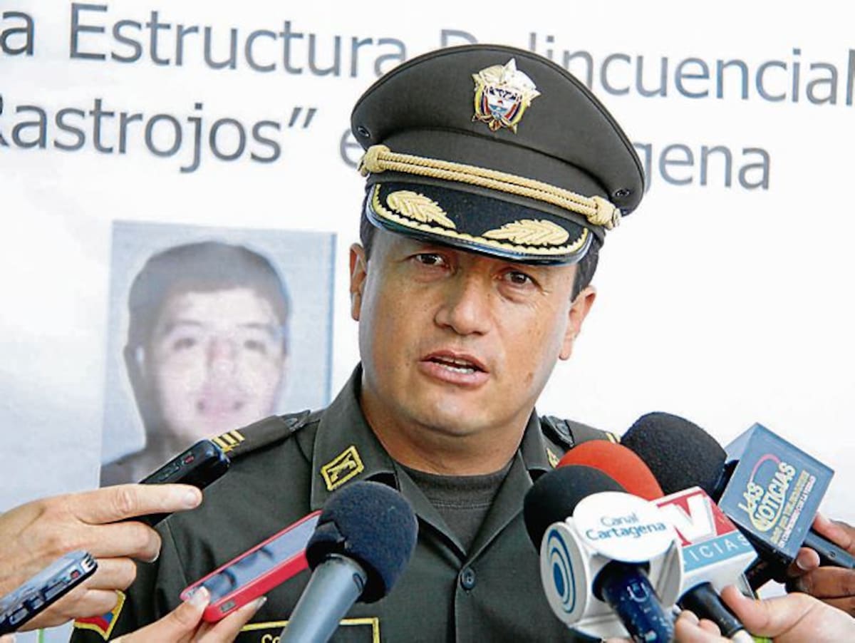 Coronel William Ruiz Garzón, comandante (e) de la Policía Metropolitana de Cartagena.