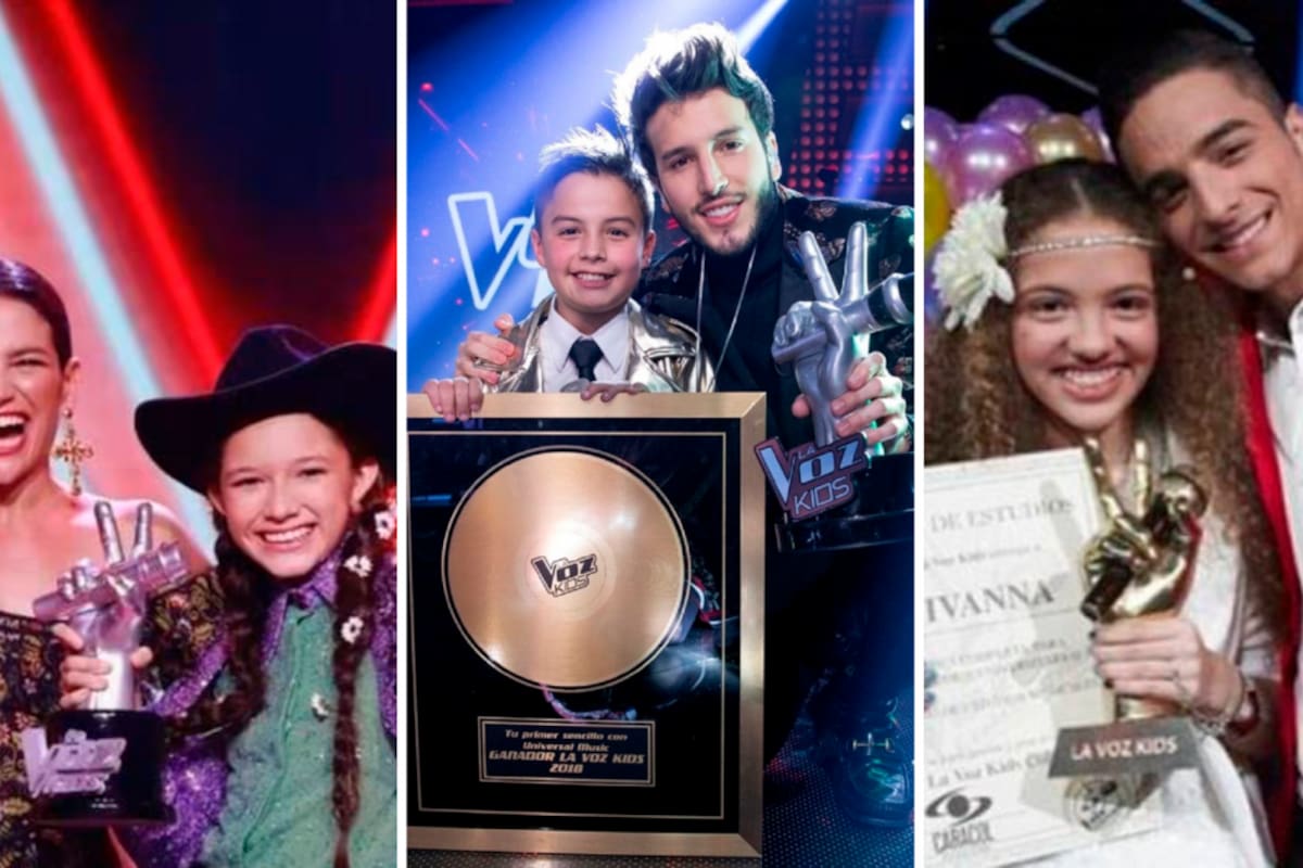 Estos son los cantantes que fueron jurados de La Voz Kids
