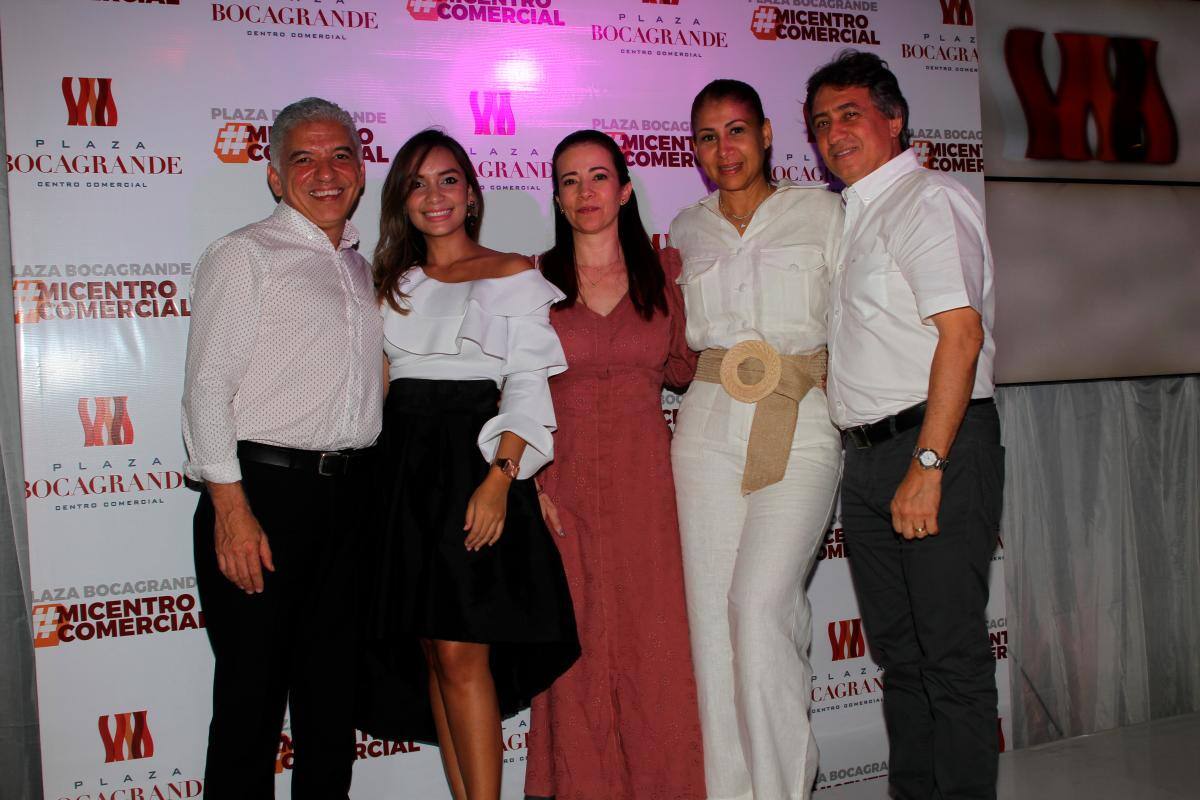 Guido Ulloa, Alejandra Carrasquilla, Cristina Sejín, Luz Marina González y Omar Idarraga.