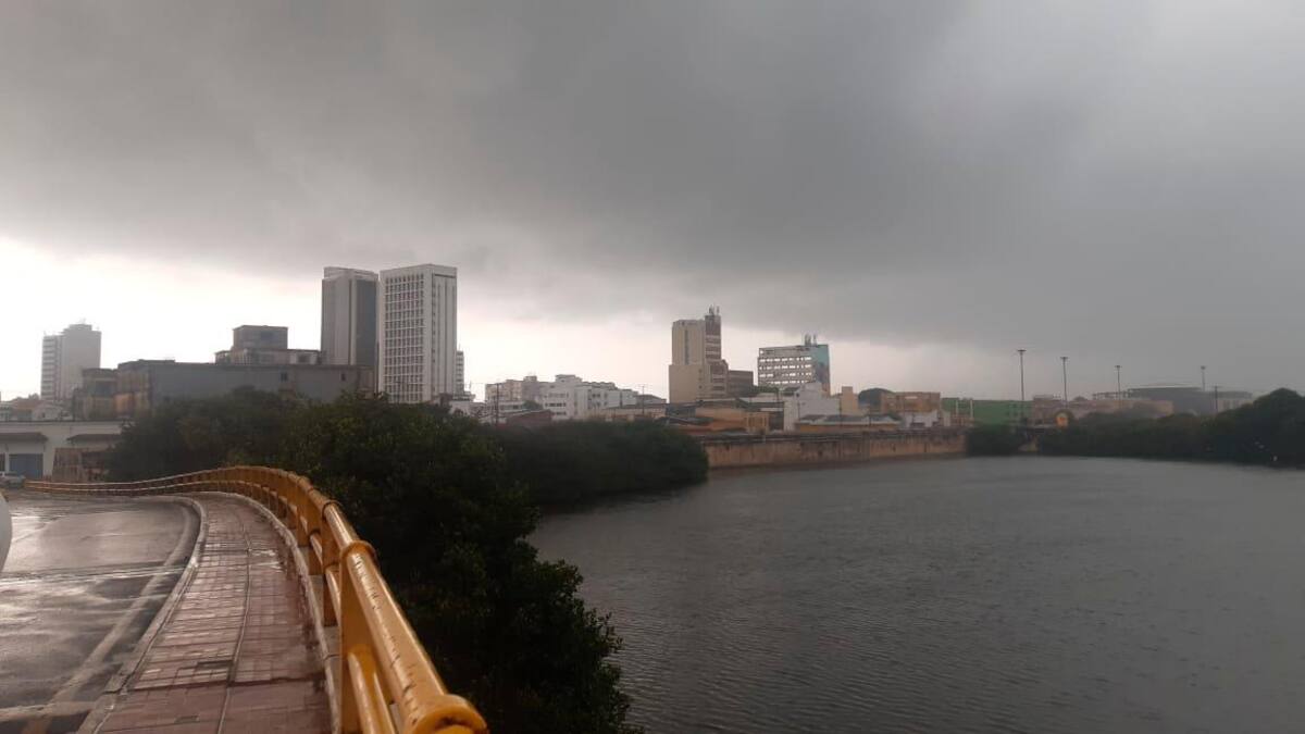 El cielo se empieza a despejar.